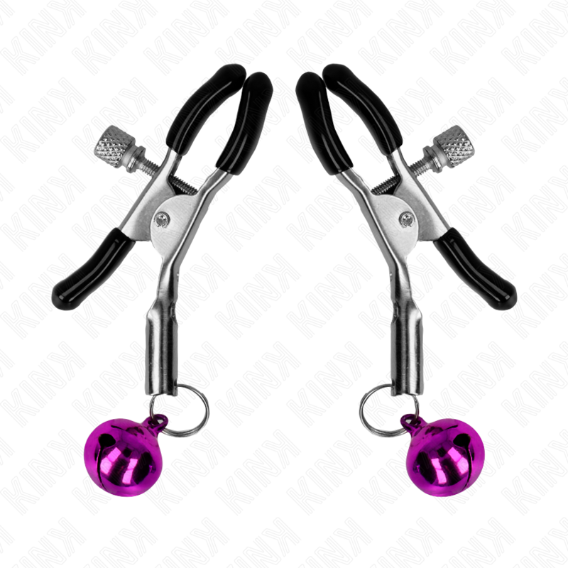 KINK - PAARSE TEPELKLEM MET ENKELE BEL 6 CM