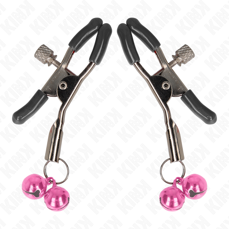 KINK - DUBBELE BEL TEPELKLEM ROZE 6 CM