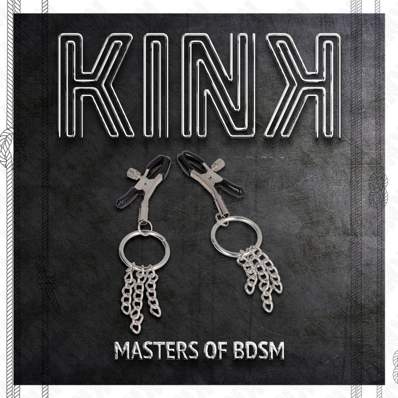 KINK - O-RING TEPELKLEM EN KLEINE KETTING ZILVER 6 CM