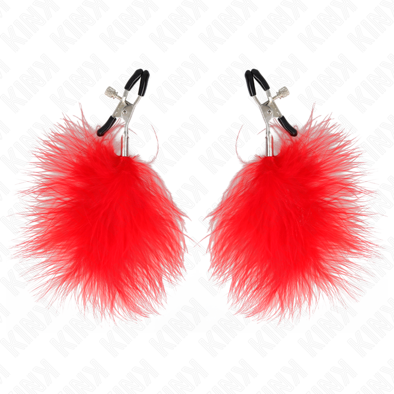 KINK - VEERKLEM ROOD 7 CM
