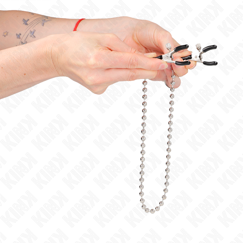 KINK - PEARL NIPPLE CLAMPS 30 CM