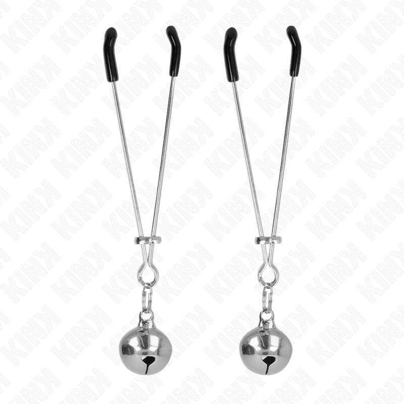 KINK - DUNNE BEL TEPELKLEMMEN ZILVER 7 CM