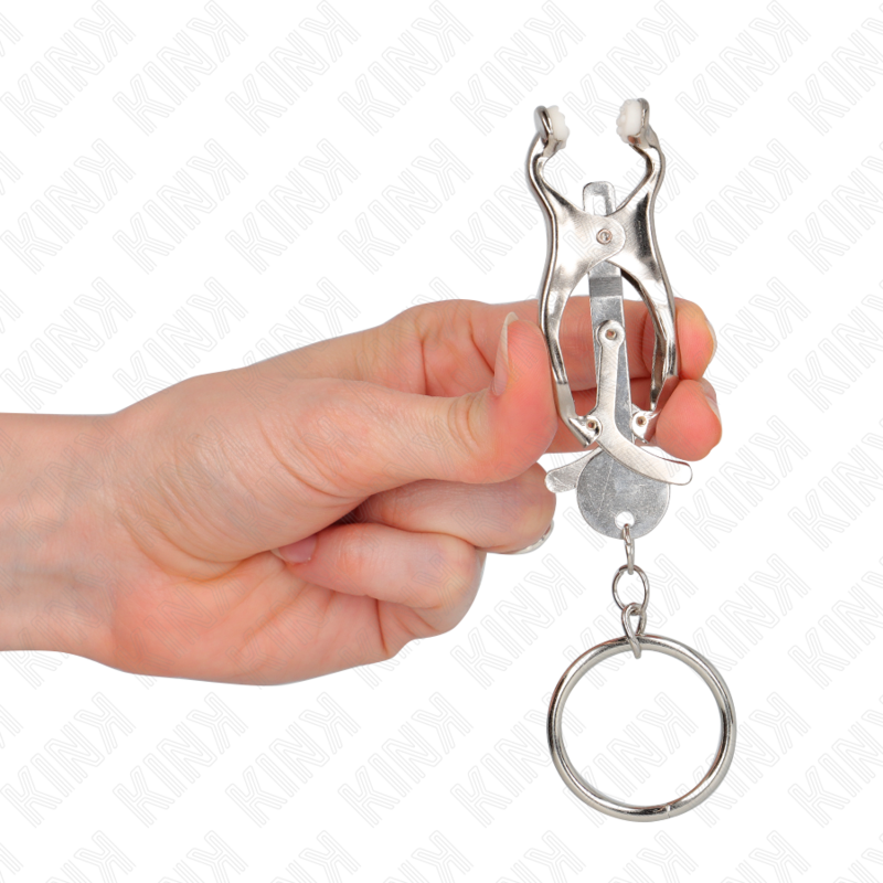 KINK - O-RING JAPANSE KLAVER TEPELKLEMMEN ZILVER