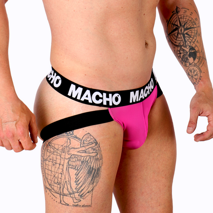 MACHO - MX28FR  JOCK PINK NEON XL