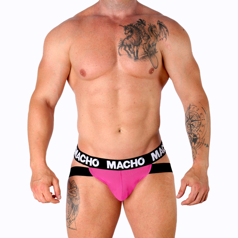 MACHO - MX28FR  JOCK PINK NEON XL