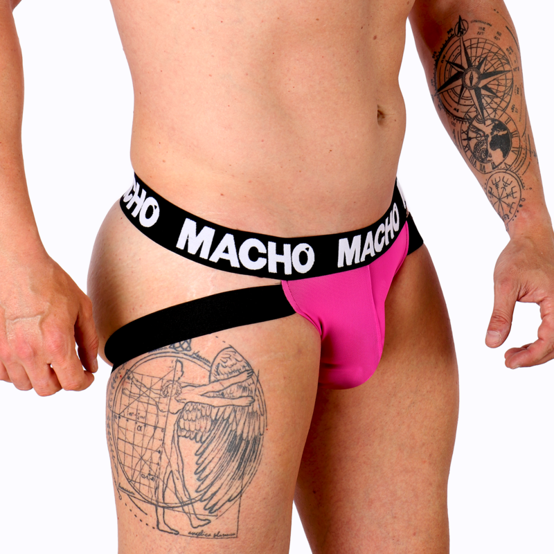 MACHO - MX28FR  JOCK PINK NEON XL