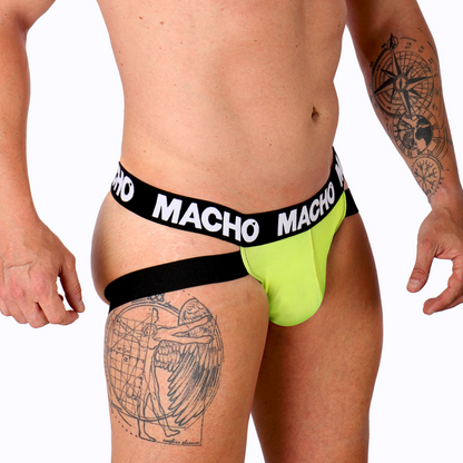 MACHO - MX28FR  JOCK PINK NEON XL