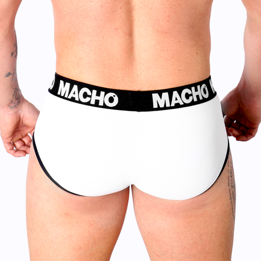 MACHO - MS30BL CULOTTE BLANCHE XL