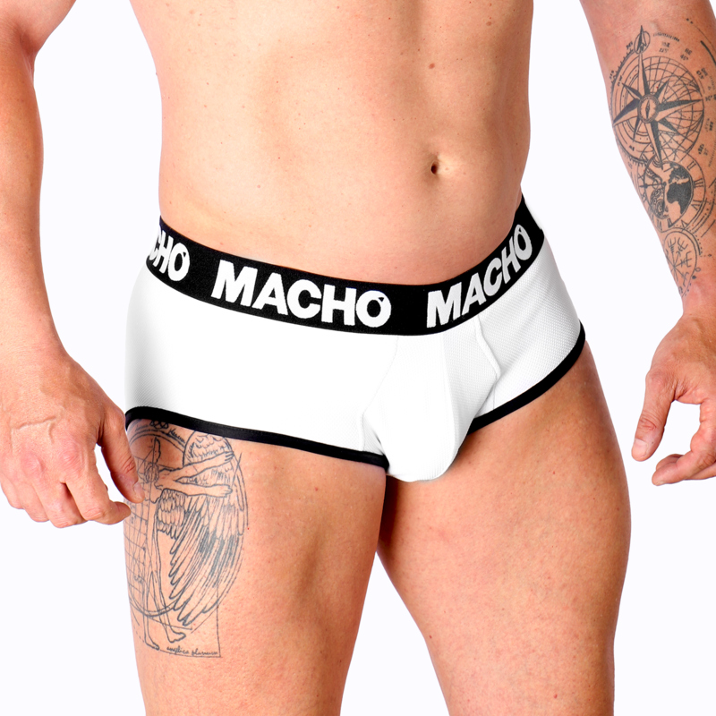 MACHO - MS30BL PANTY WHITE XL