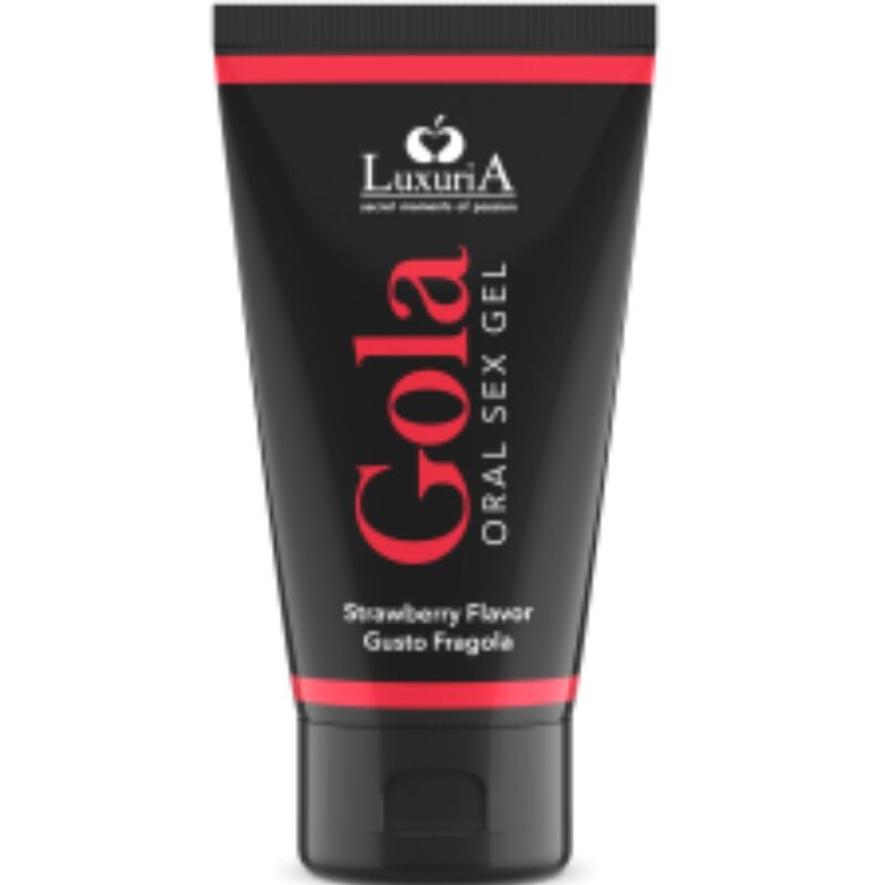 INTIMATELINE LUXURIA - ORALE SEX GEL AARDBEISMAAK 50 ML