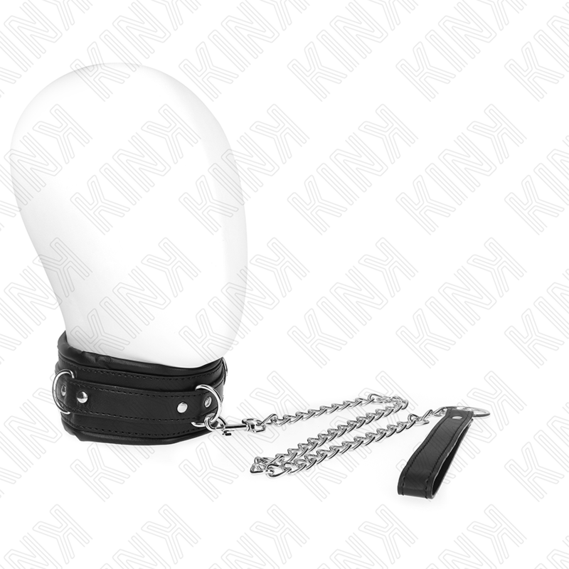 KINK - ZWARE KETTING MET RIEM 65 CM MODEL 4 VERSTELBAAR 36,5-50 CM