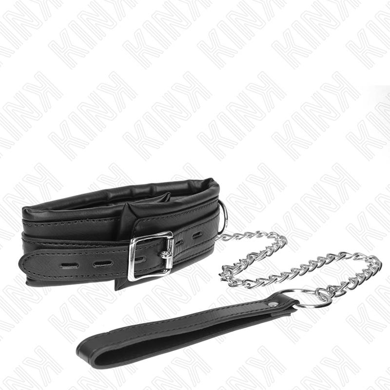 KINK - ZWARE KETTING MET RIEM 65 CM MODEL 4 VERSTELBAAR 36,5-50 CM