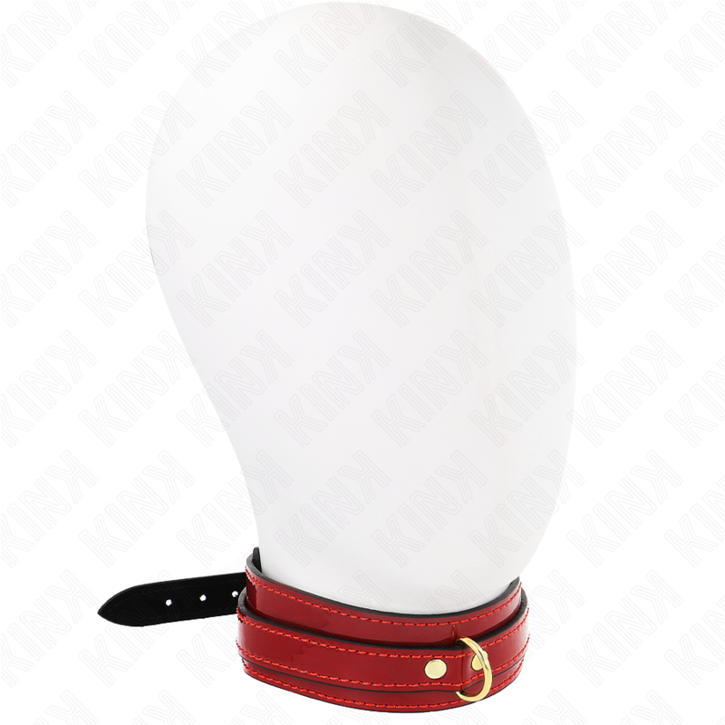 KINK - WIJNRODE VERSTELBARE KETTING MET GOUDEN DETAILS 29-42,5 CM X 4 CM