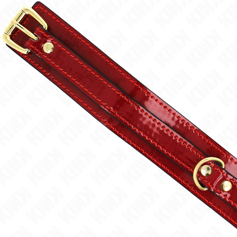 KINK - WIJNRODE VERSTELBARE KETTING MET GOUDEN DETAILS 29-42,5 CM X 4 CM