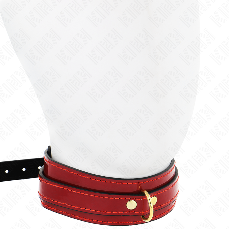 KINK - WIJNRODE VERSTELBARE KETTING MET GOUDEN DETAILS 29-42,5 CM X 4 CM