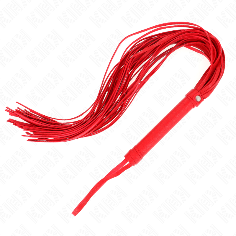 KINK - RODE ZACHTE PVC ZWEEP 70 CM