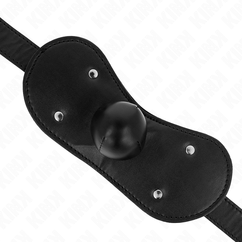 KINK - BALL GAG MONDMASKER MET VERSTELBAAR SLOT 42-60 CM