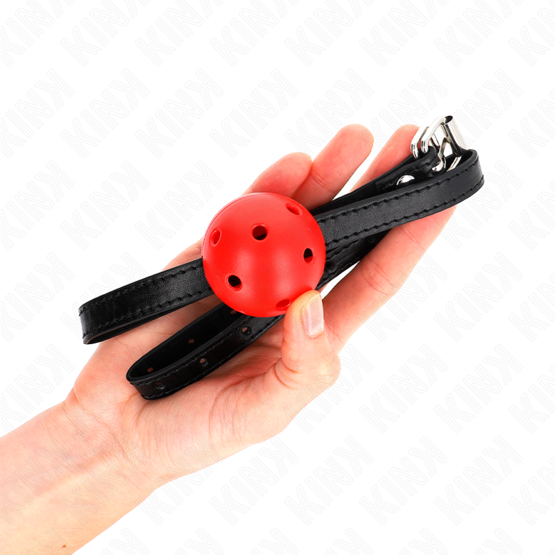 KINK - SIMPLICITY ROOD ADEMEND 4.5CM BALLGAG 62 x 1.5CM
