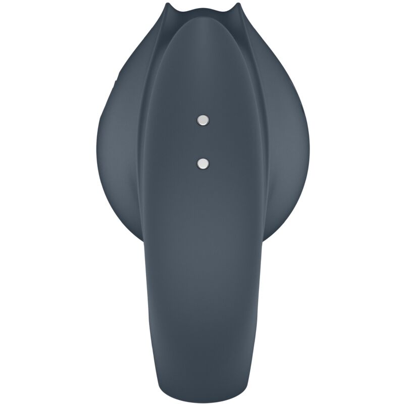 SATISFYER - PERFECTE PAAR 2 MULTIVIBRATOR 2 IN 1 PENIS RING EN VINGER STIMULATOR GRIJS