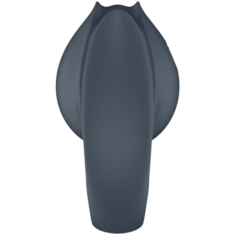 SATISFYER - PERFECTE PAAR 2 MULTIVIBRATOR 2 IN 1 PENIS RING EN VINGER STIMULATOR GRIJS