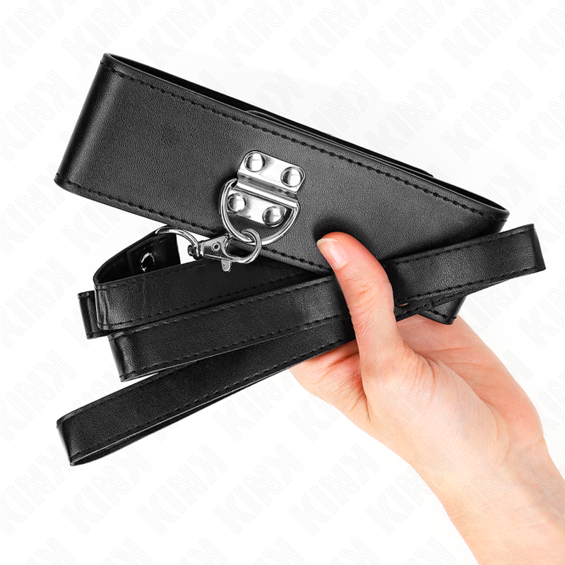 KINK - KETTING MET RIEM 116 CM MODEL 2 VERSTELBAAR 36-43 CM X 5 CM
