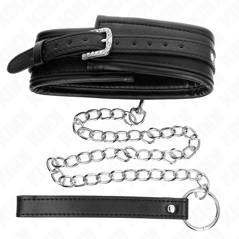 KINK - KETTING MET GLANZENDE GESP 65 CM 48,5 CM X 5,3 CM