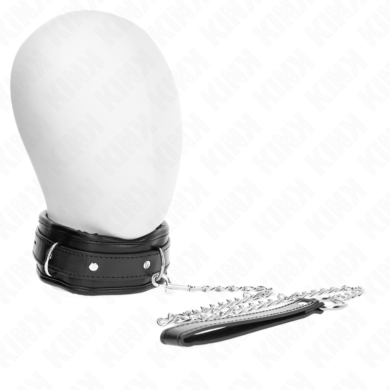 KINK - ZWARE KETTING MET RIEM 65 CM MODEL 1 VERSTELBAAR 36,5-50 CM
