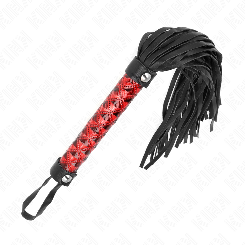 KINK - WHIP WITH DIAMOND PATTERN 40 CM