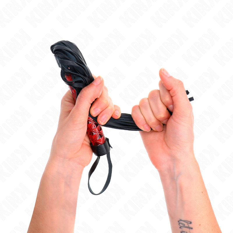 KINK - WHIP WITH DIAMOND PATTERN 40 CM