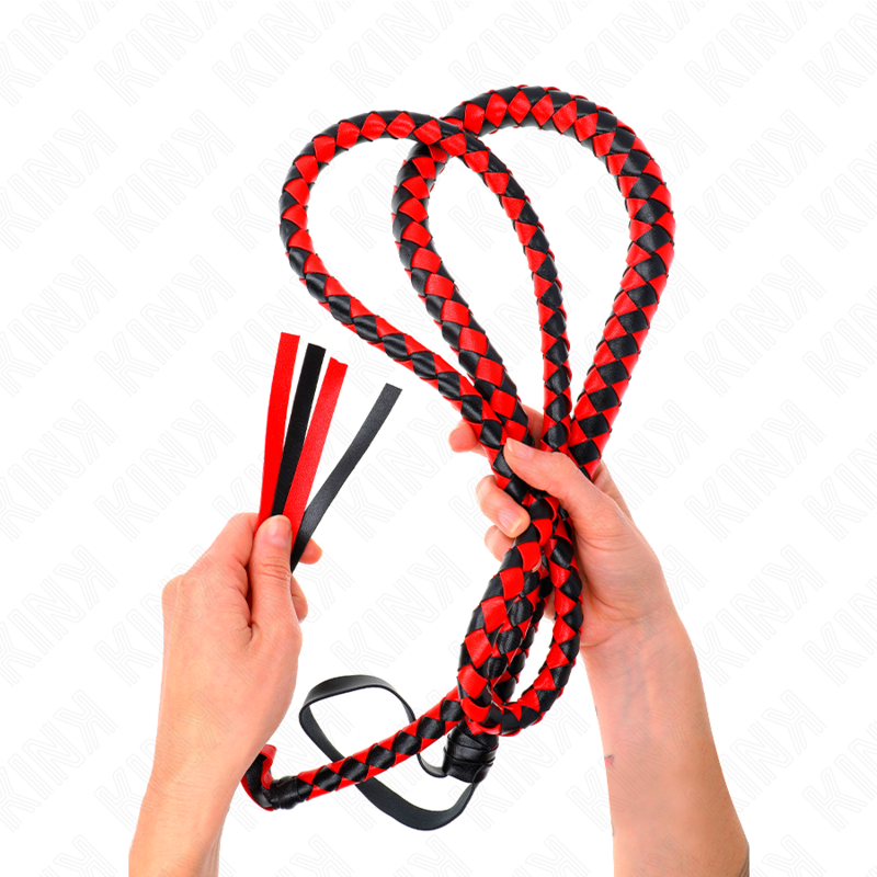 KINK - RODE LANGE SLANGENZWEEP 210 CM