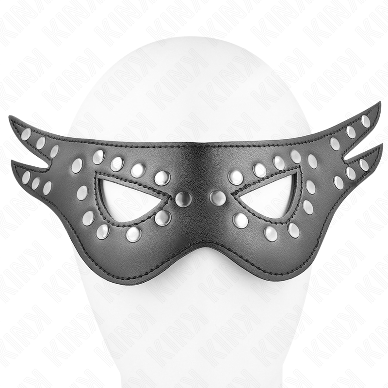 KINK - MASQUE SEXY EN SIMILI CUIR MODÈLE 1 27 x 13 CM