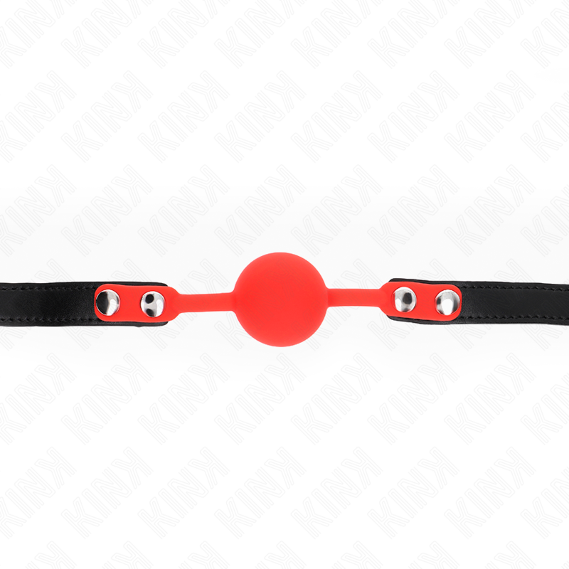 KINK - SILICONEN BAL 4 CM KNEVEL MET SLOT 60 x 2 CM