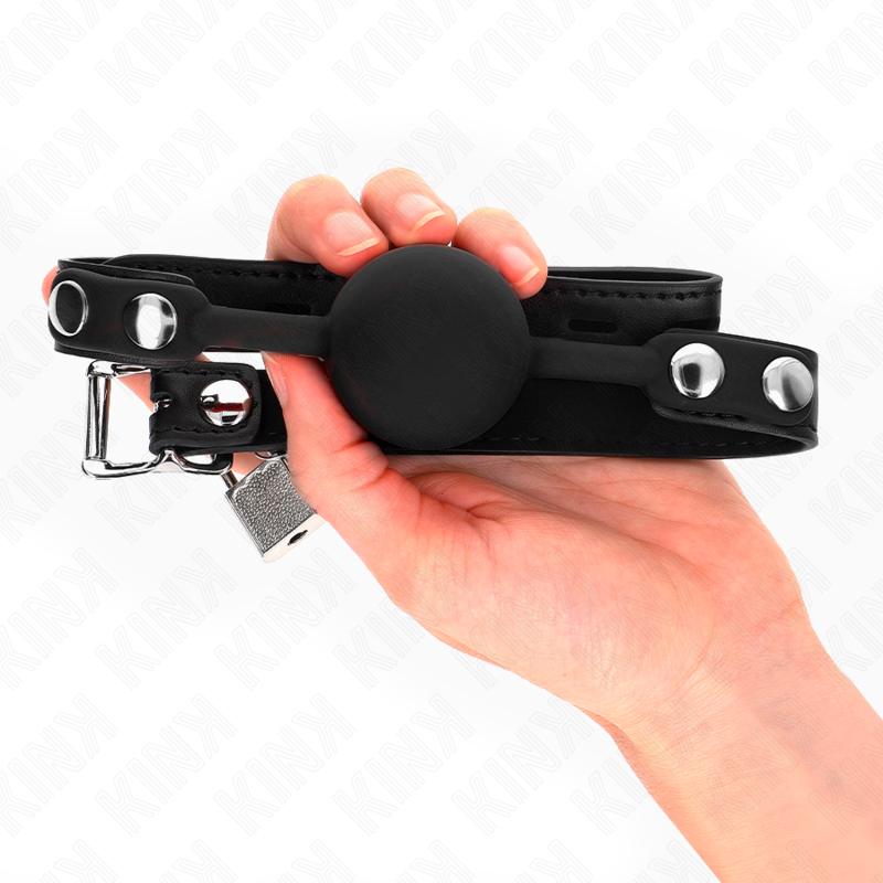 KINK - MODEL 1 SILICONEN BAL 4 CM KNEVEL MET SLOT 60 x 2 CM
