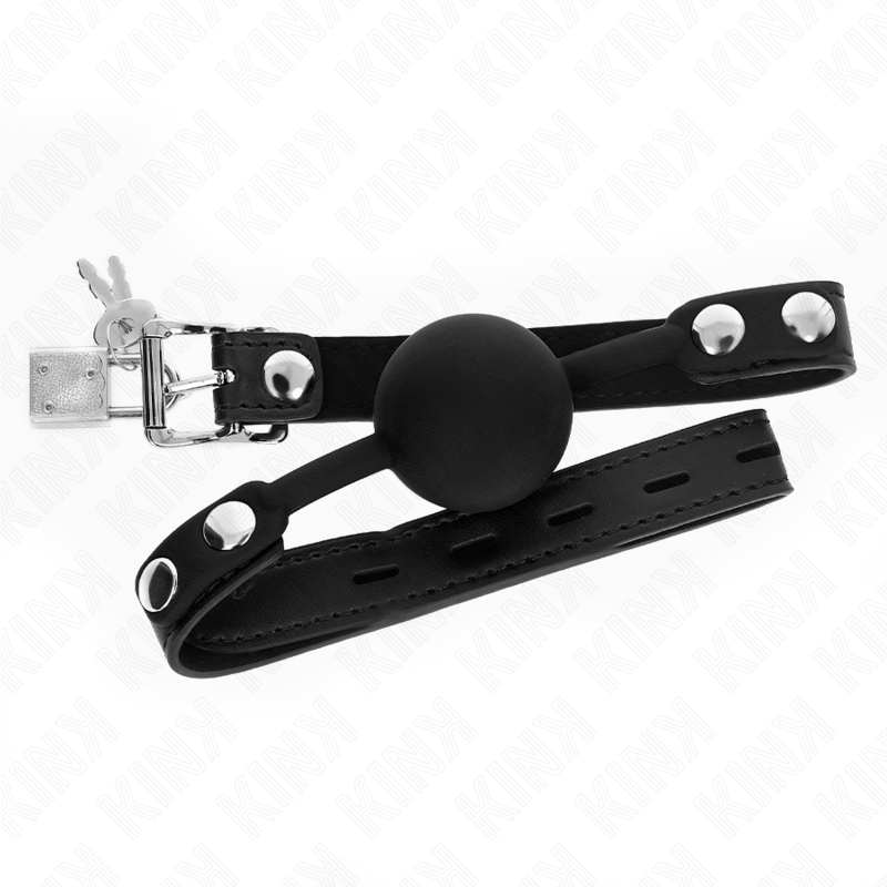 KINK - MODEL 1 SILICONEN BAL 4 CM KNEVEL MET SLOT 60 x 2 CM