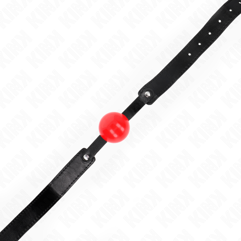 KINK - ZACHTE TPE BAL 4 CM KNEVELMODEL 1 66 x 2,5 CM VERSTELBAAR 41-61 CM
