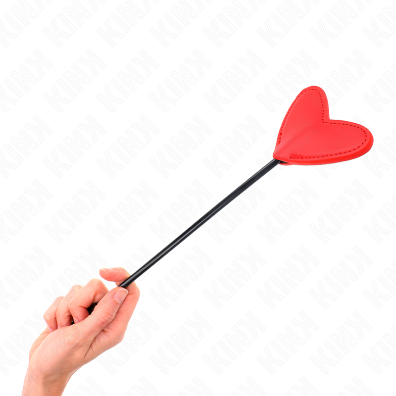 KINK - ROOD HARTVORMIG PALET 33 X 10 CM