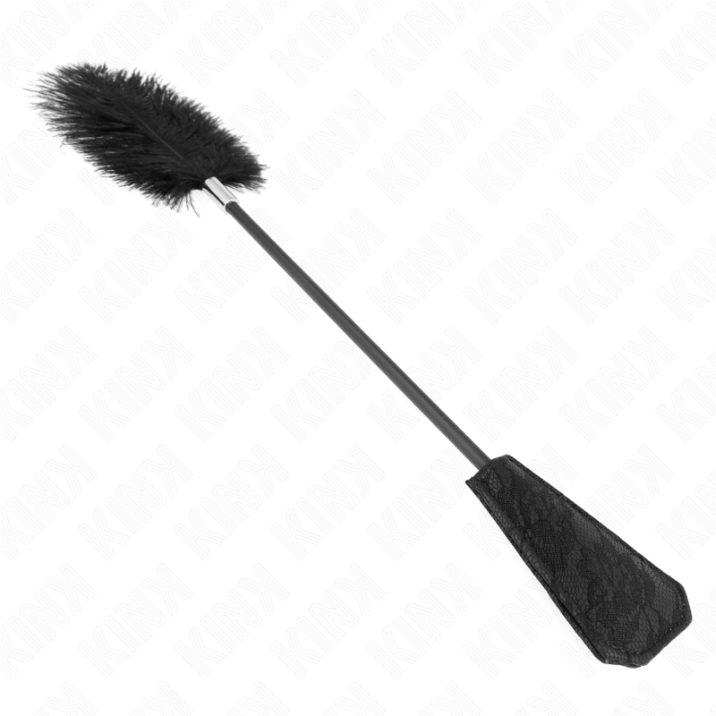 KINK - OSTRICH FEATHERS FOR TICKLING WITH LACE PALETTE 56 CM