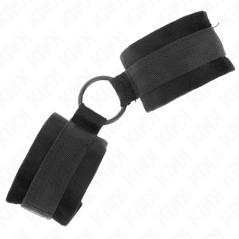 KINK - BEGINNER BONT HANDBOEIEN 25 CM MET O-RING 4 CM ZWART VERSTELBAAR 15-25 CM