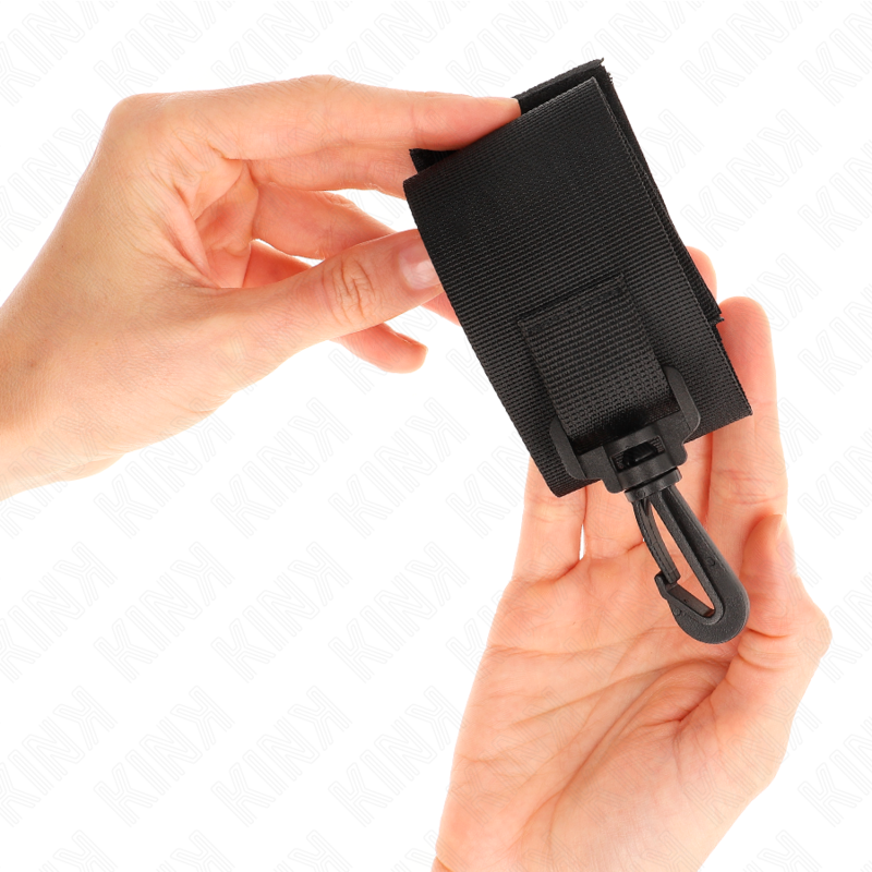 KINK - POIGNETS EN NYLON NOIRS