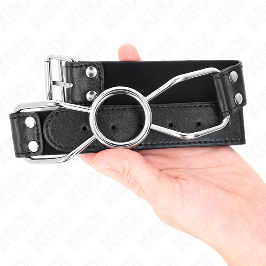 KINK - BÂILLON BOUCHE ARAIGNÉE 60 X 3 CM TAILLE S 3 CM