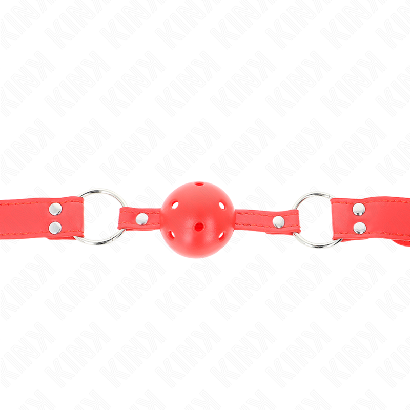 KINK - COMPLETE RODE HOLLE BAL GAG 62 x 2 CM