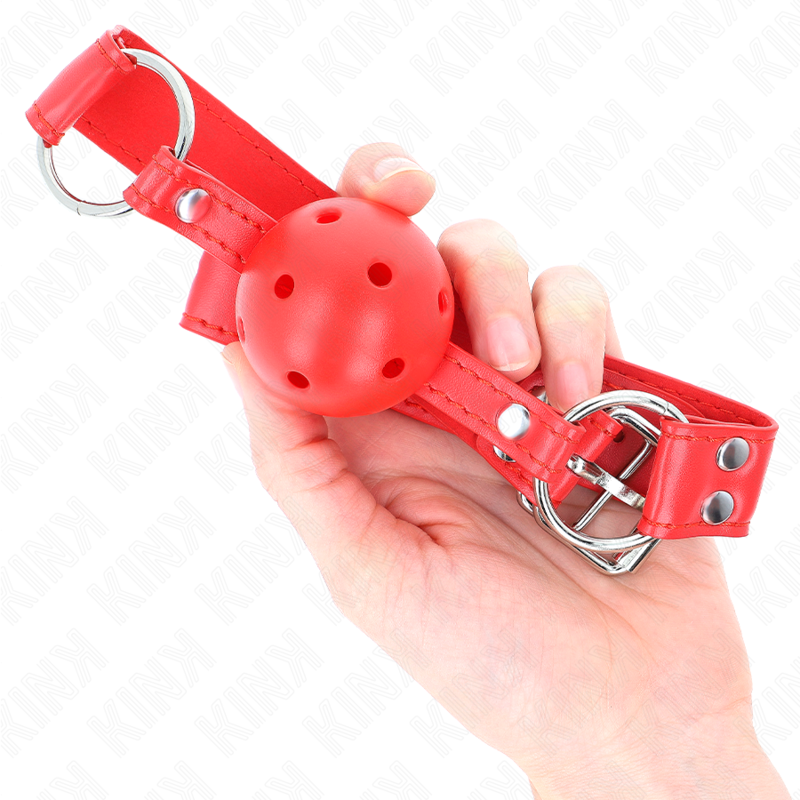 KINK - COMPLETE RODE HOLLE BAL GAG 62 x 2 CM