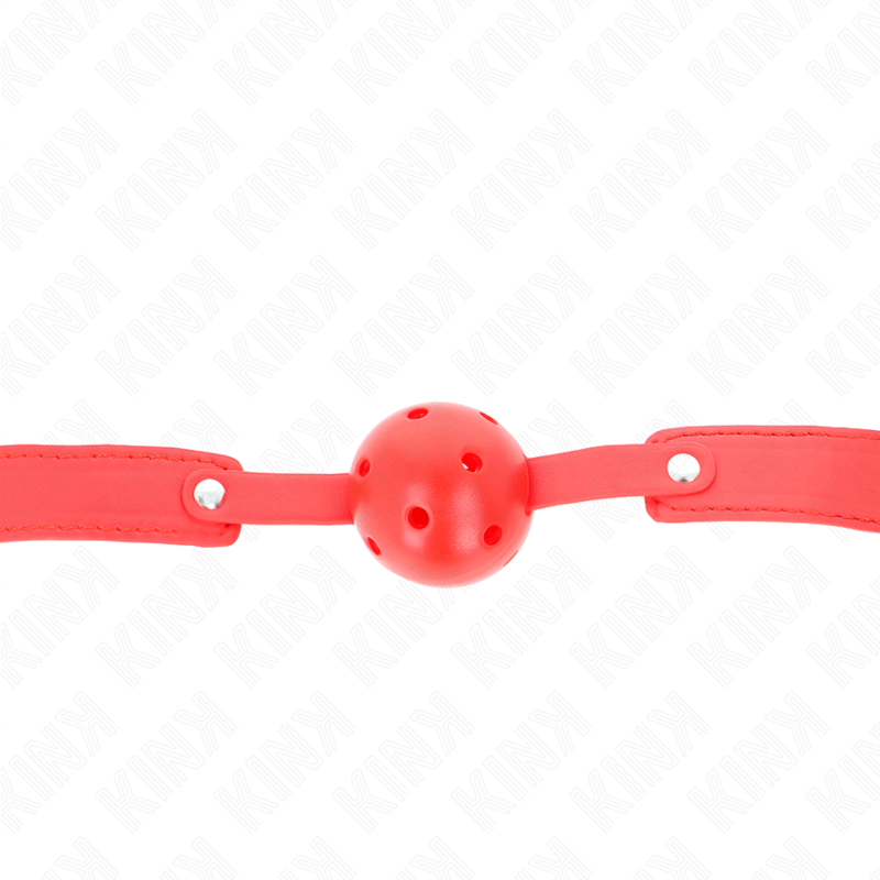 KINK - RODE ADEMENDE BAL 4,5 CM Gag 65 x 2,5 CM