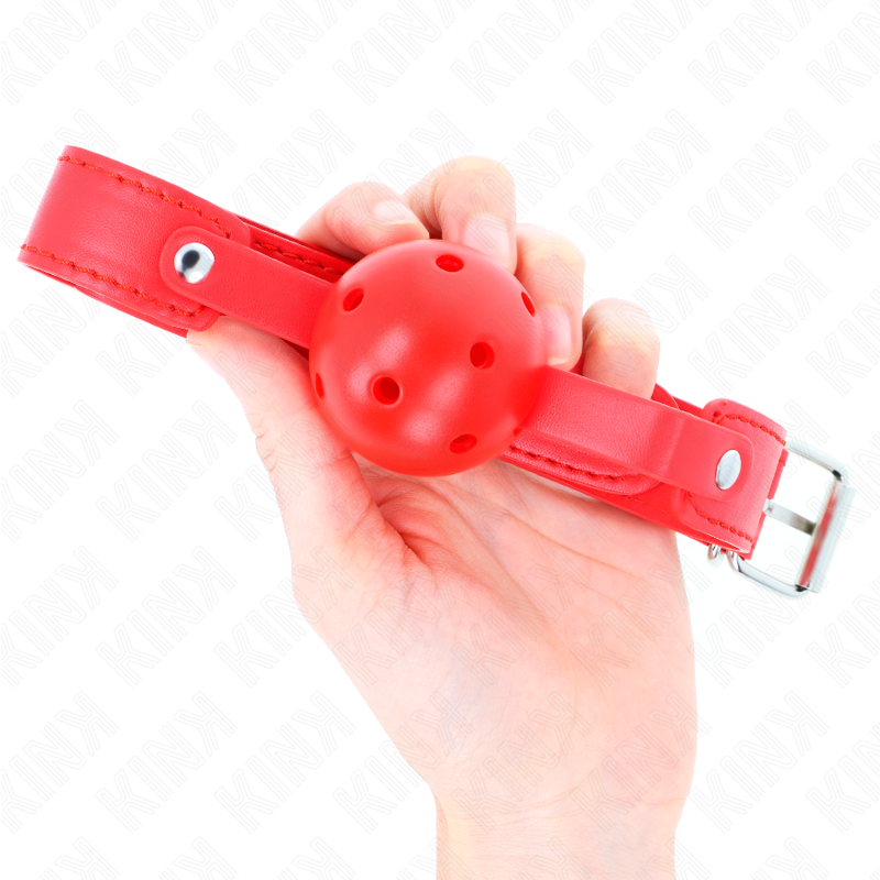 KINK - RODE ADEMENDE BAL 4,5 CM Gag 65 x 2,5 CM
