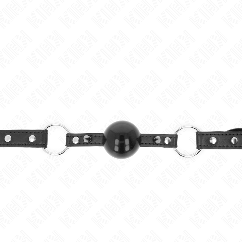 KINK - BALL 4 CM GAG MET PUNTKLINKNAGEL EN KLIKSLUITING 65 x 2 CM