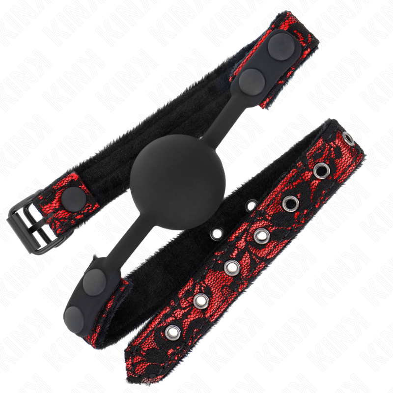 KINK - SCANDAL BOULE SILICONE 4 CM BÂILLON MODÈLE 1 65 x 2 CM