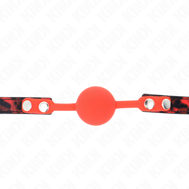 KINK - MODEL 2 SILICONEN BAL 4 CM KNEVEL MET SLOT 60 x 2 CM