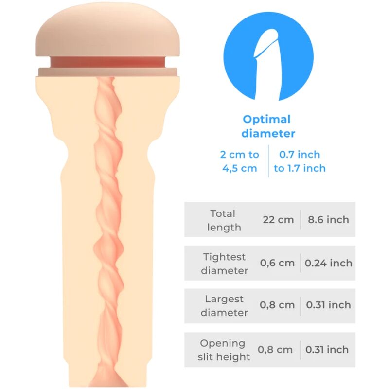 KIIROO - FEEL STROKER, EXTRA STRAK BUTT FLESH