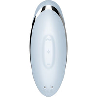 SATISFYER - TAP & CLIMAX 2 VIBRATOR & STIMULATOR BLAU