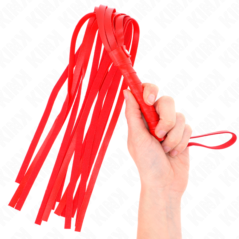 KINK - FOUET ROUGE SIMPLE 45 CM
